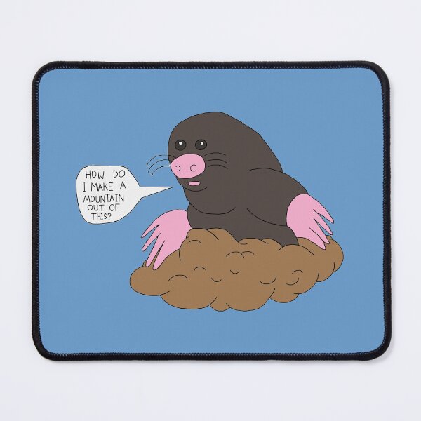 Item preview, Mole in a molehill designed and sold by AnnieHines.
