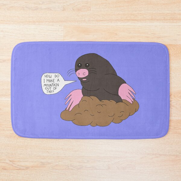 Item preview, Mole in a molehill designed and sold by AnnieHines.