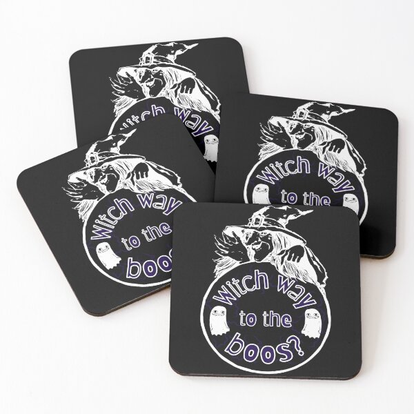 Item preview, Witch way to the boos - Boos Trick or Treat - Halloween witches and potions designed and sold by For the love of Pixels.