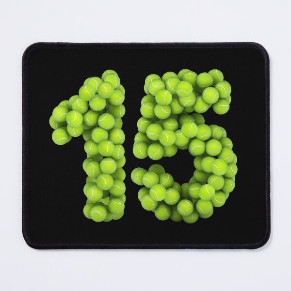 Item preview, Tennis Player Number 15 - Tennis Sports fifteen Game Set Match 15 designed and sold by elhefe.