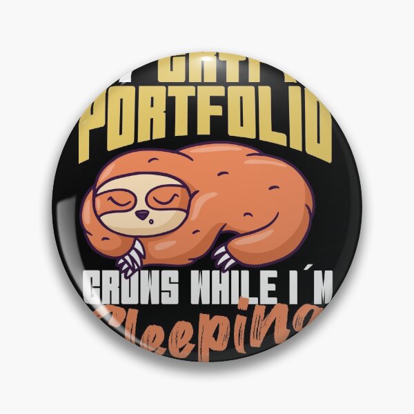 Item preview, My crypto portfolio grows while i´m sleeping. designed and sold by fatshirt.