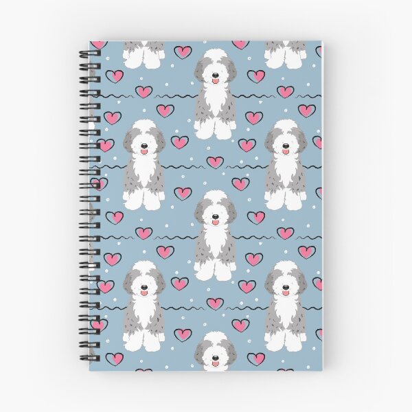 Item preview, LOVE blue merle Aussiedoodle designed and sold by Lulupainting.