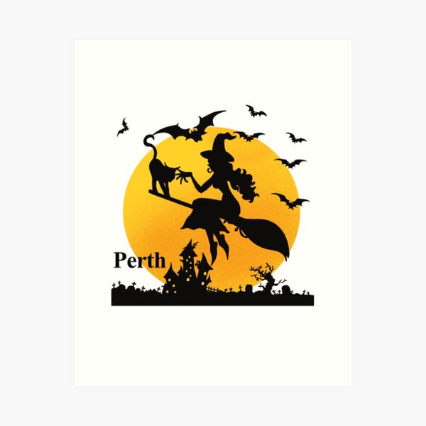 Item preview, Perth Halloween Witch designed and sold by ToniaKroeger.