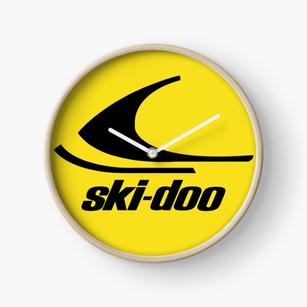 Ski Doo vintage Snowmobiles Clock