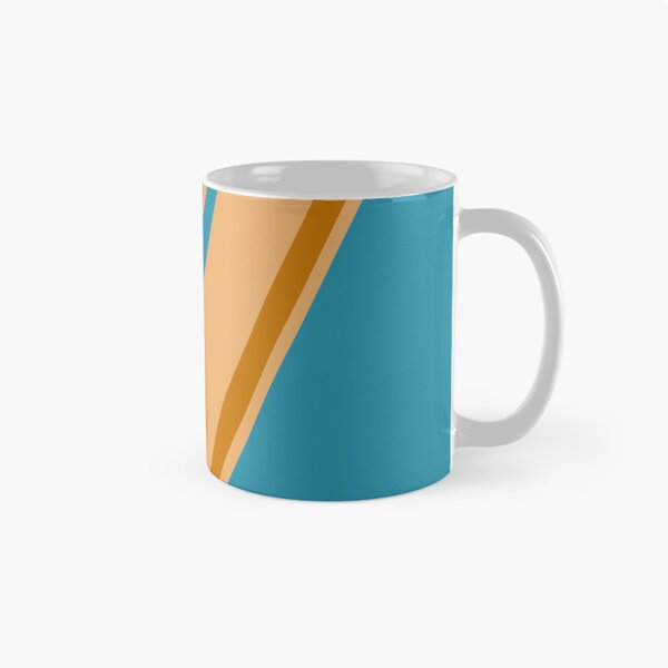 Item preview, Beach ~ Blue / Orange Stripe Design designed and sold by TomSaturnV.