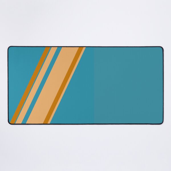 Item preview, Beach ~ Blue / Orange Stripe Design designed and sold by TomSaturnV.