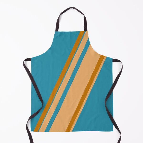 Item preview, Beach ~ Blue / Orange Stripe Design designed and sold by TomSaturnV.