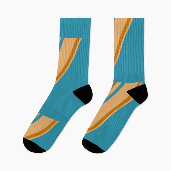 Item preview, Beach ~ Blue / Orange Stripe Design designed and sold by TomSaturnV.