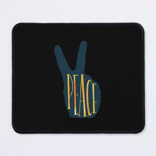 Item preview, Peace Hand Sign Peace Love Freedom Hippie Gift designed and sold by Hyper-Field.