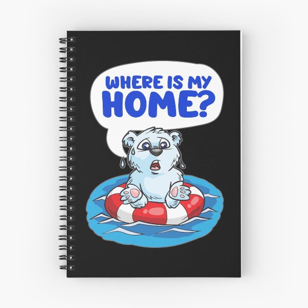 Item preview, Where Is My Home Ice Bear Global Warming Strike designed and sold by Moonpie90.