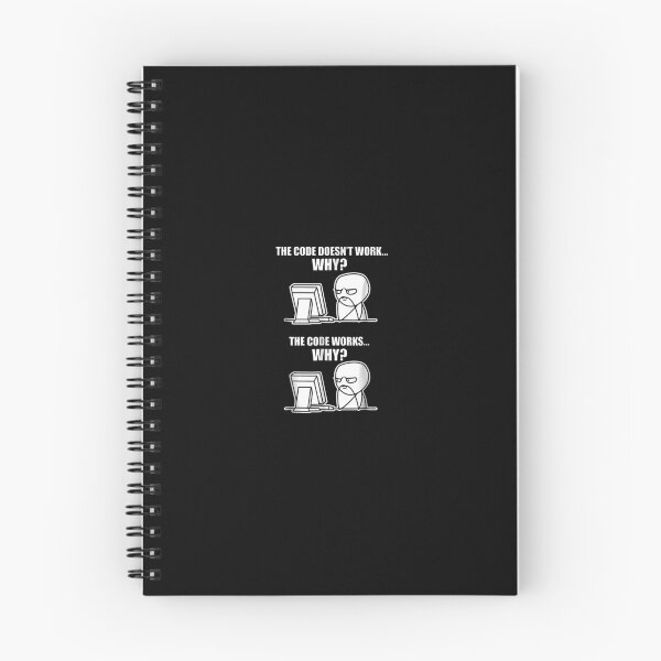 Item preview, Funny Programmer Code Works Why Meme designed and sold by Paagulan8Grace.