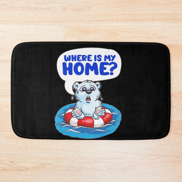 Item preview, Where Is My Home Ice Bear Global Warming Strike designed and sold by Moonpie90.