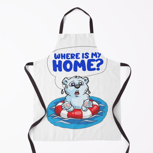 Item preview, Where Is My Home Ice Bear Global Warming Strike designed and sold by Moonpie90.