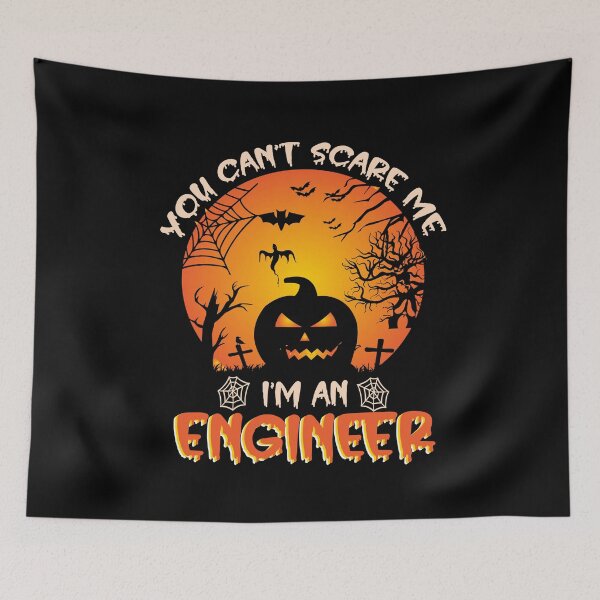 Item preview, You Can't Scare Me I'm An Engineer Funny Halloween Gift For An Engineer  designed and sold by ZOHANATION.