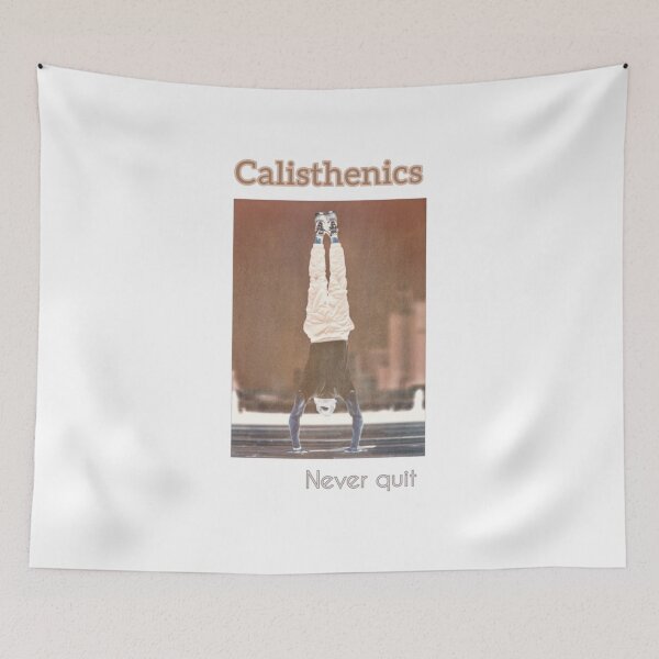 Item preview,  CALISTHENICS.Never quit. designed and sold by JIMMYKIVUTI.