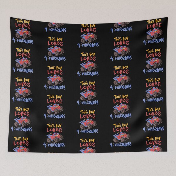 Item preview, This Boy Loves 4-Wheelers designed and sold by ComfyRebel.