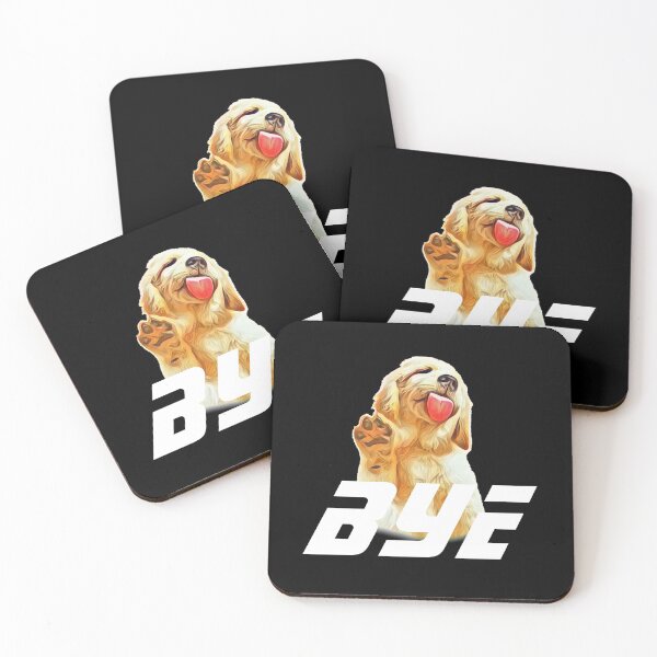 Item preview, dog waving - dog lover gift idea designed and sold by HarveyChaats.