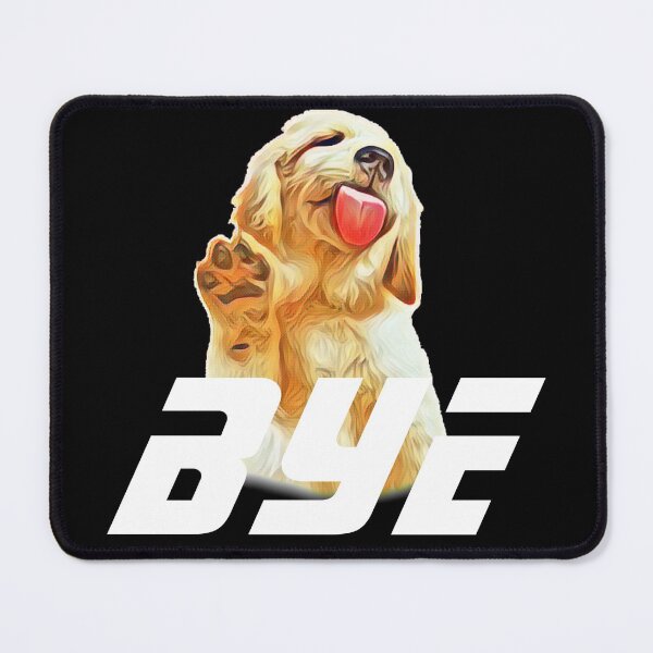 Item preview, dog waving - dog lover gift idea designed and sold by HarveyChaats.