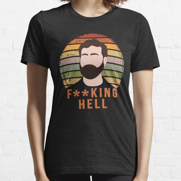 Roy quote: F***ing hell. Retro style Essential T-Shirt