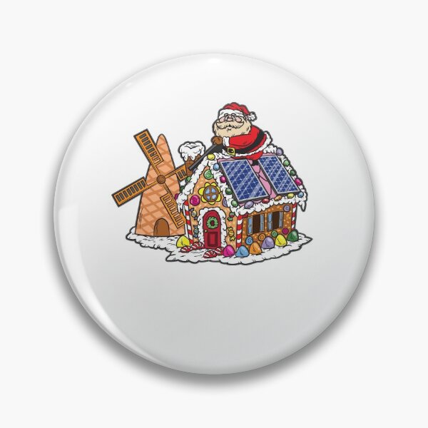 Item preview, Eco-friendly Santa Claus Gingerbread House designed and sold by Moonpie90.