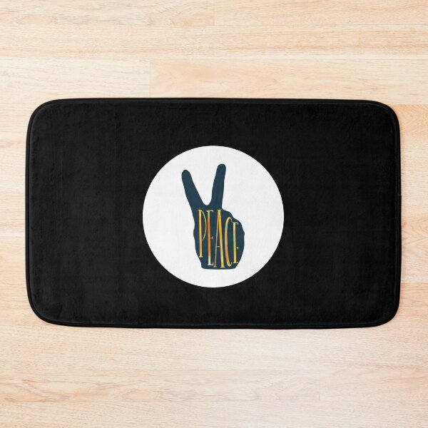 Item preview, Peace Hand Sign Peace white Love Freedom Hippie Gift designed and sold by Hyper-Field.