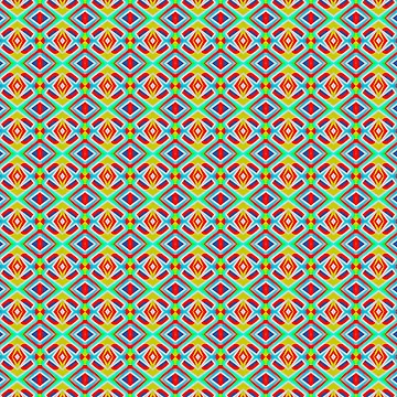 Artwork thumbnail, Colorful expressionism abstract pattern designed by Code03 by Code03