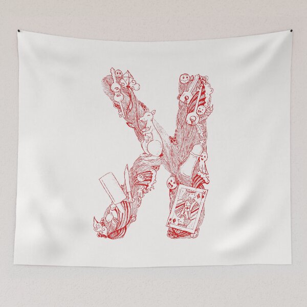 Item preview, letter k backwards designed and sold by simonrice14.