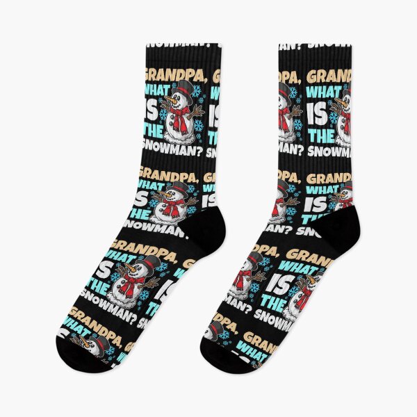 Item preview, Grandpa What Is the Snowman - Global Warming designed and sold by Moonpie90.