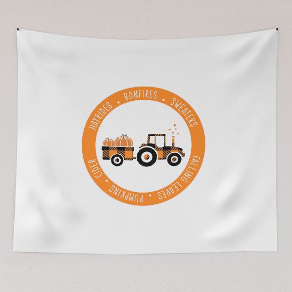 Item preview, Plaid farm tractor fall, hayrides, bonfires, sweaters, falling leaves, pumpkins, cider - Fall mama designed and sold by Designs Of all kinds.