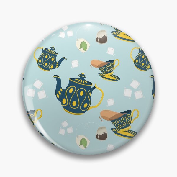Item preview, ¡Hora del té azul! designed and sold by GreenDemonTea.