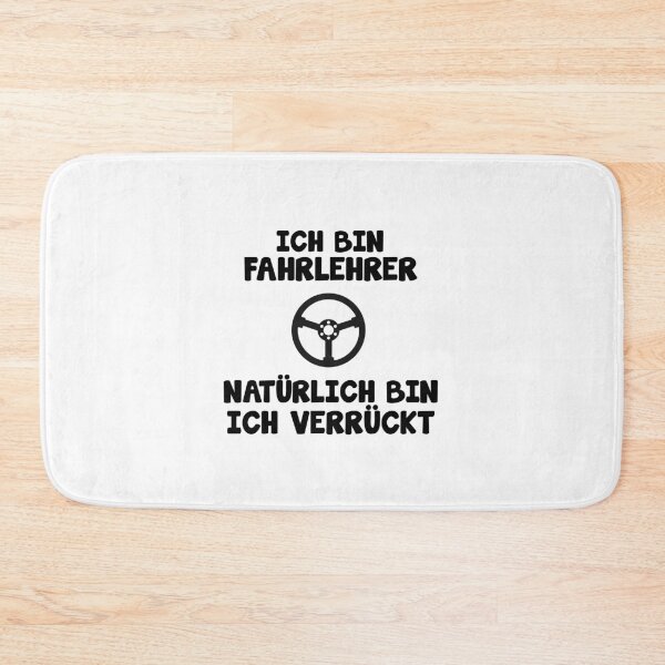 Item preview, Driving Instructor Driving School Instructor Steering Wheel Crazy designed and sold by Onorato Bellgardt.