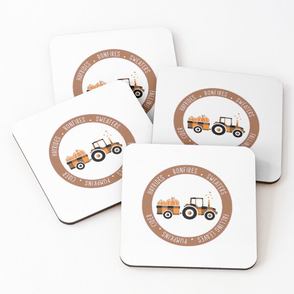 Item preview, Plaid farm tractor fall, hayrides, bonfires, sweaters, falling leaves, pumpkins, cider - Fall mama designed and sold by Designs Of all kinds.