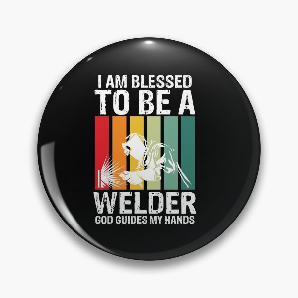 Item preview, I am blessed to be a welder god guides my hands Funny Welder Club designed and sold by patroart.