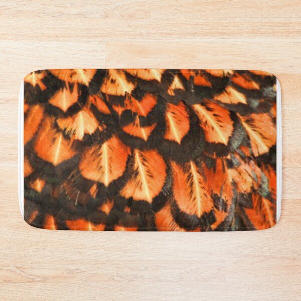 Item preview, Golden Feather Skin Pattern Bed Sheet Design designed and sold by PodiShawna.