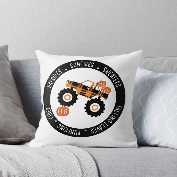 Item preview, Plaid monster truck fall, hayrides, bonfires, sweaters, falling leaves, pumpkins, cider - Fall mama designed and sold by Designs Of all kinds.