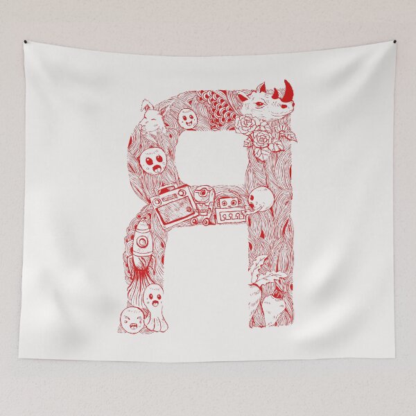 Item preview, letter R backwards designed and sold by simonrice14.