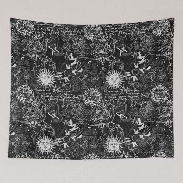 Item preview, Alchemy and magic, monochrome designed and sold by yulia-rb.