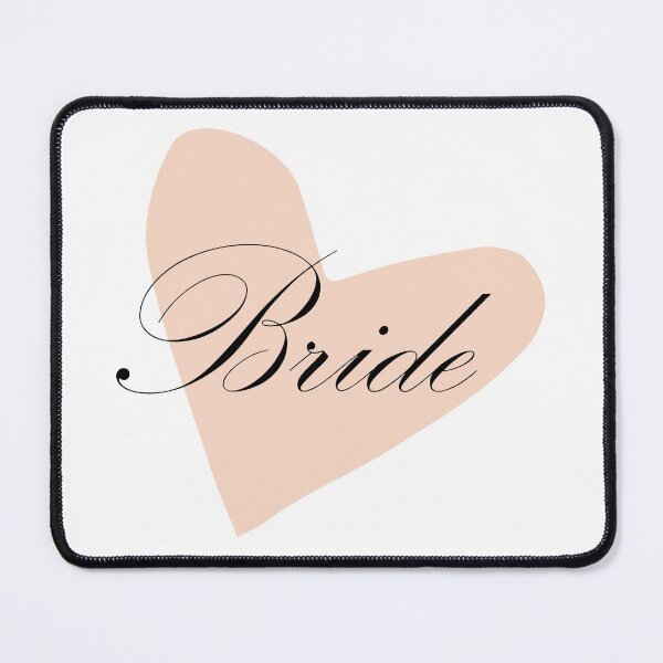 Item preview, Bride, black on pink heart designed and sold by -vage-.