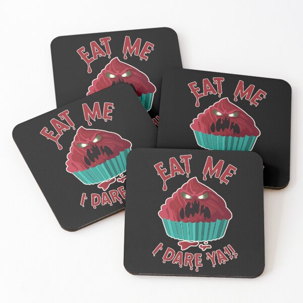 Item preview, Eat Me I Dare Ya!! | Evil Cupcakes | Funny Cupcake Quotes designed and sold by DrawingBoard.