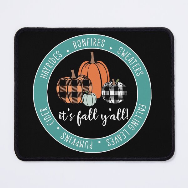 Item preview, Plaid pumpkins fall, hayrides, bonfires, sweaters, falling leaves, pumpkins, cider - Fall mama designed and sold by Designs Of all kinds.