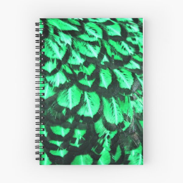 Item preview, Green Feather Skin Pattern Bed Sheet Design designed and sold by PodiShawna.