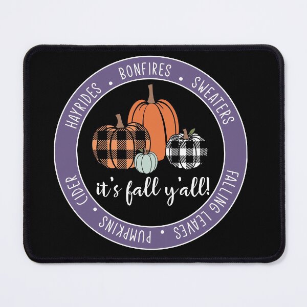 Item preview, Plaid pumpkins fall, hayrides, bonfires, sweaters, falling leaves, pumpkins, cider - Fall mama designed and sold by Designs Of all kinds.