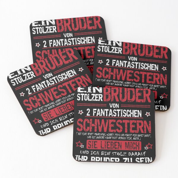 Artikelvorschau, Stolzer Bruder - 2 Schwestern entworfen und verkauft von Shirt-Designs.