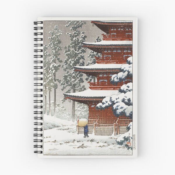 Item preview, Hasui Kawase - Saishoin Temple, Hirosaki designed and sold by Ukiyo-e-Masters.