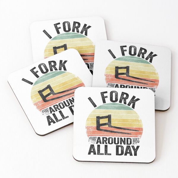 Item preview, I Fork Around All Day Vintage Retro Funny Forklift Driver designed and sold by Stronzi.