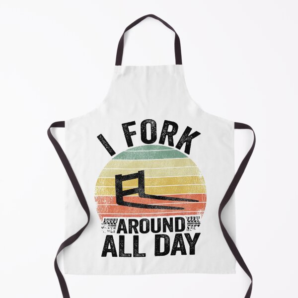 Item preview, I Fork Around All Day Vintage Retro Funny Forklift Driver designed and sold by Stronzi.