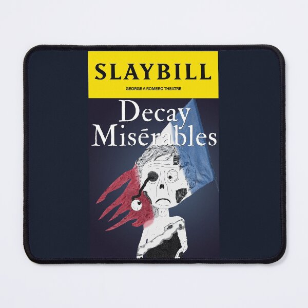 Item preview, Broadway Zombie Decay Miserables Slaybill designed and sold by John Raymond Barker.