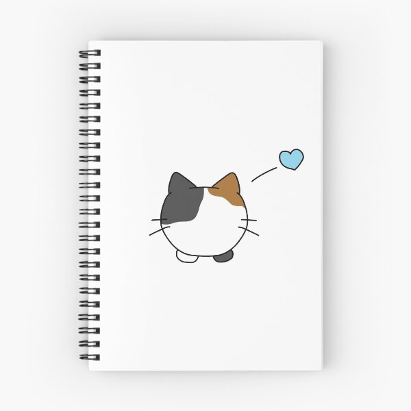 Item preview, Simple Kitten (With Blue Heart) designed and sold by STUDIO-72.