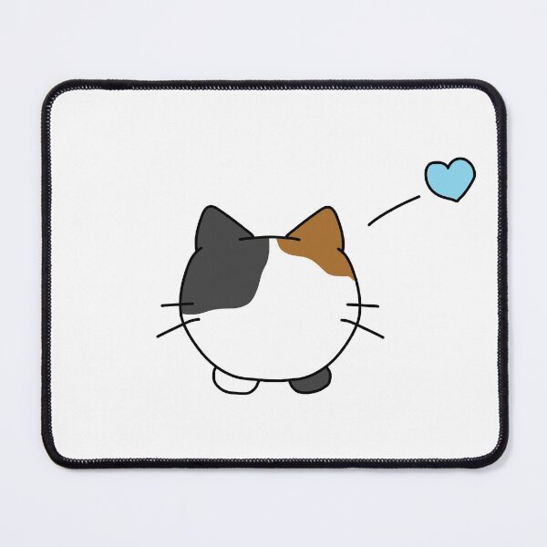 Item preview, Simple Kitten (With Blue Heart) designed and sold by STUDIO-72.
