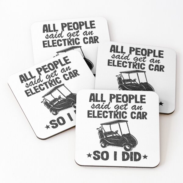 Item preview, Get An Electric Car So I Did Funny Golf Cart Gift designed and sold by Stronzi.
